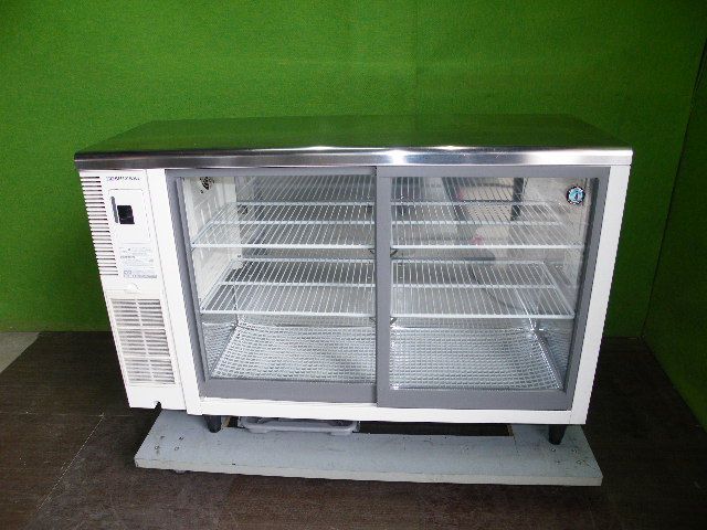 ホシザキ テーブル形冷蔵ショーケース 照明付き 製 RTS-120STD 幅1200×奥行450×高さ790mm 単相100V C-1533
