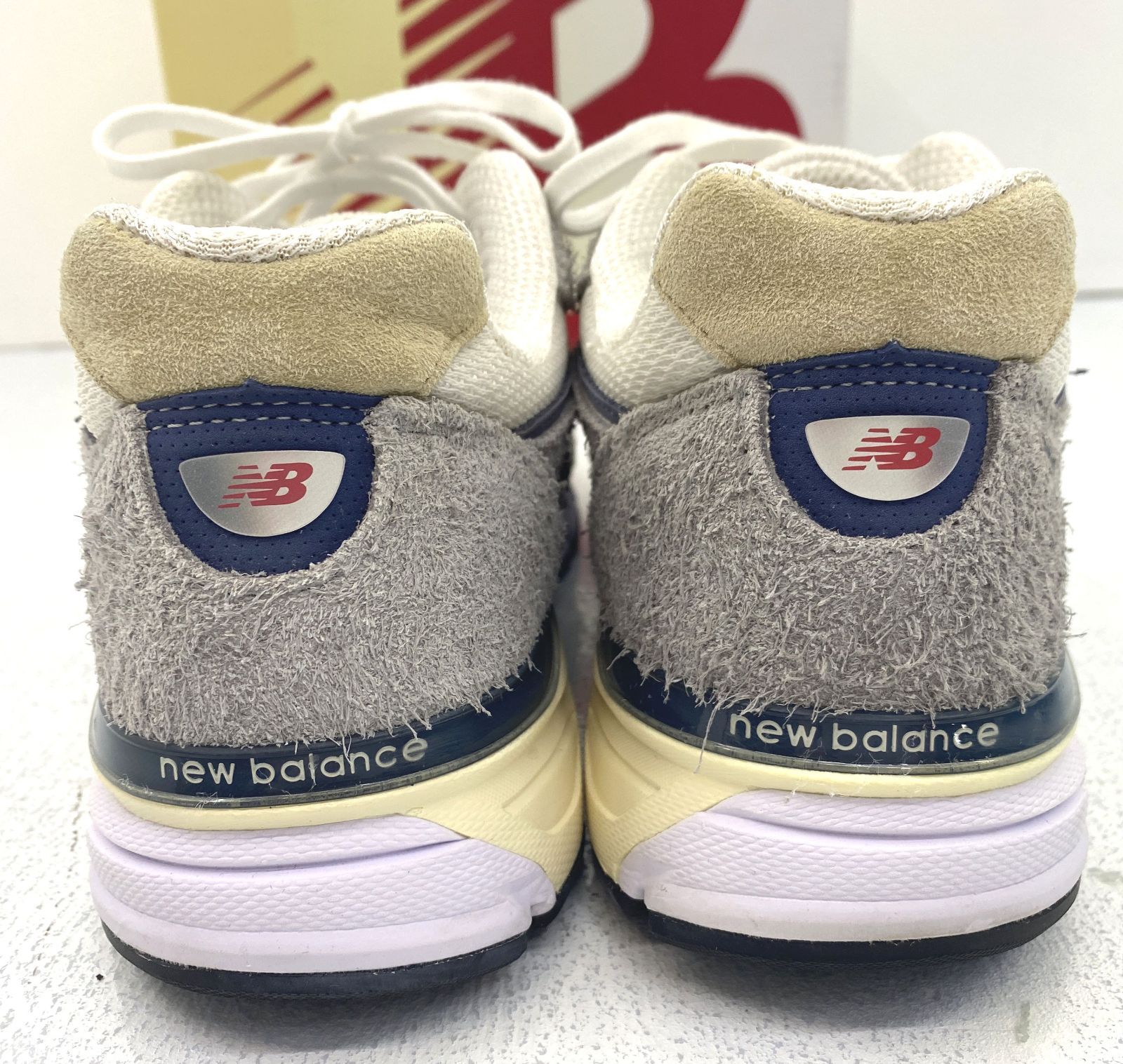 盛岡80-0070】new balance ﾆｭｰﾊﾞﾗﾝｽ U990TA4 27cm 990V4 