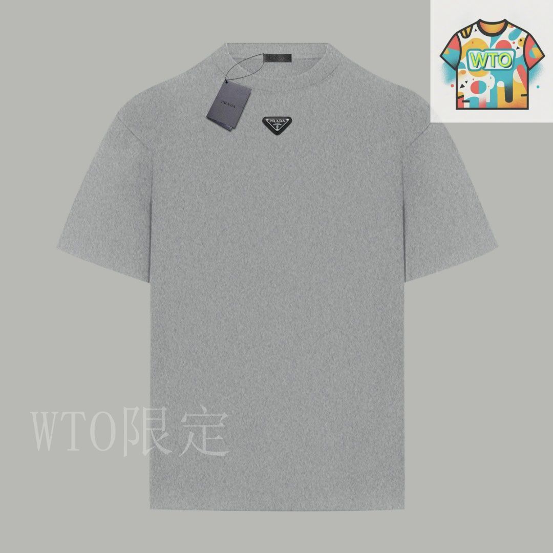 今日特価】Prada クラシック金属三角ロゴ T シャツ - メルカリ