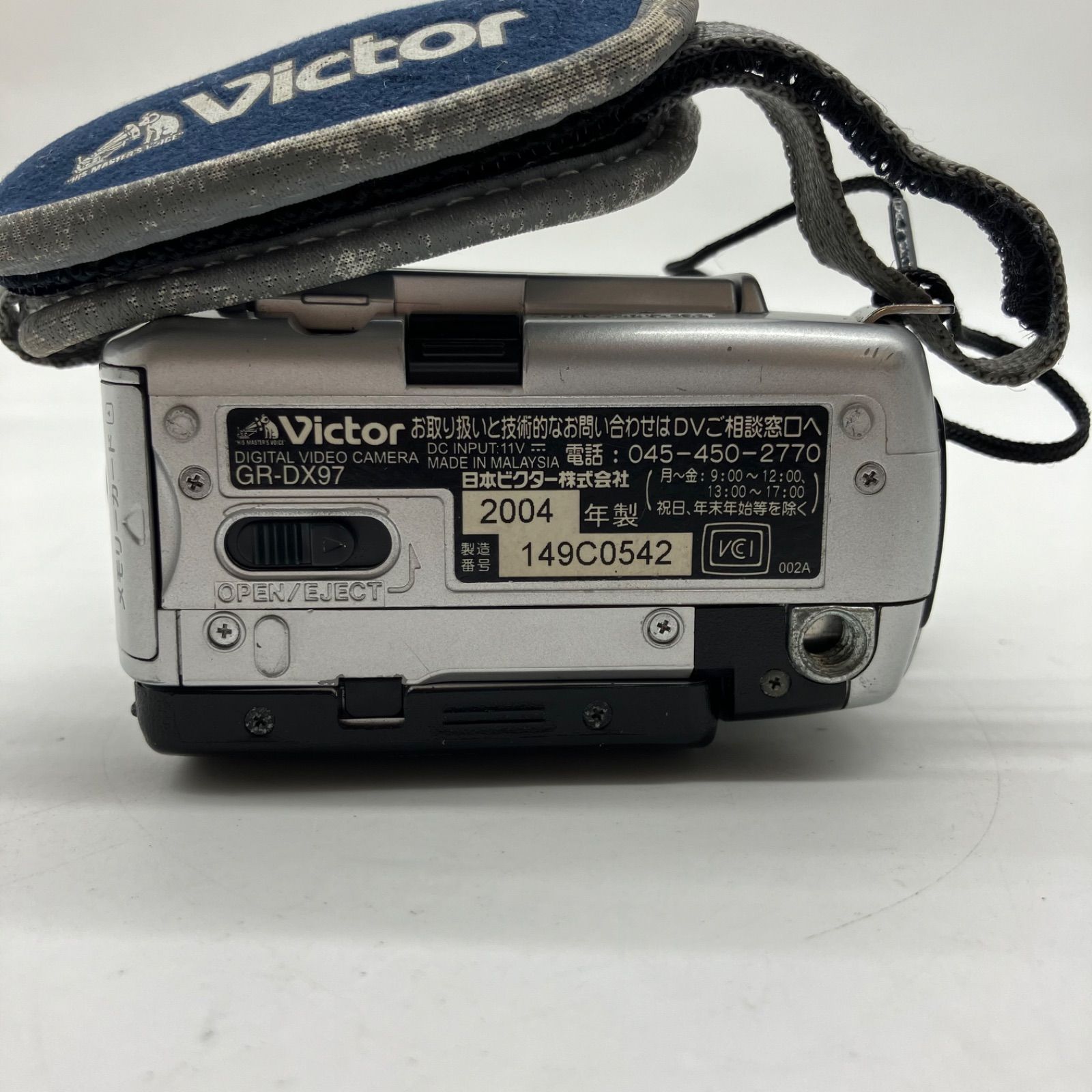 動作確認済み　Victor MiniDV デジタルビデオカメラ 動作未確認】Victor デジタルビデオカメラ 200x DIGITAL ZOOM MiniDV