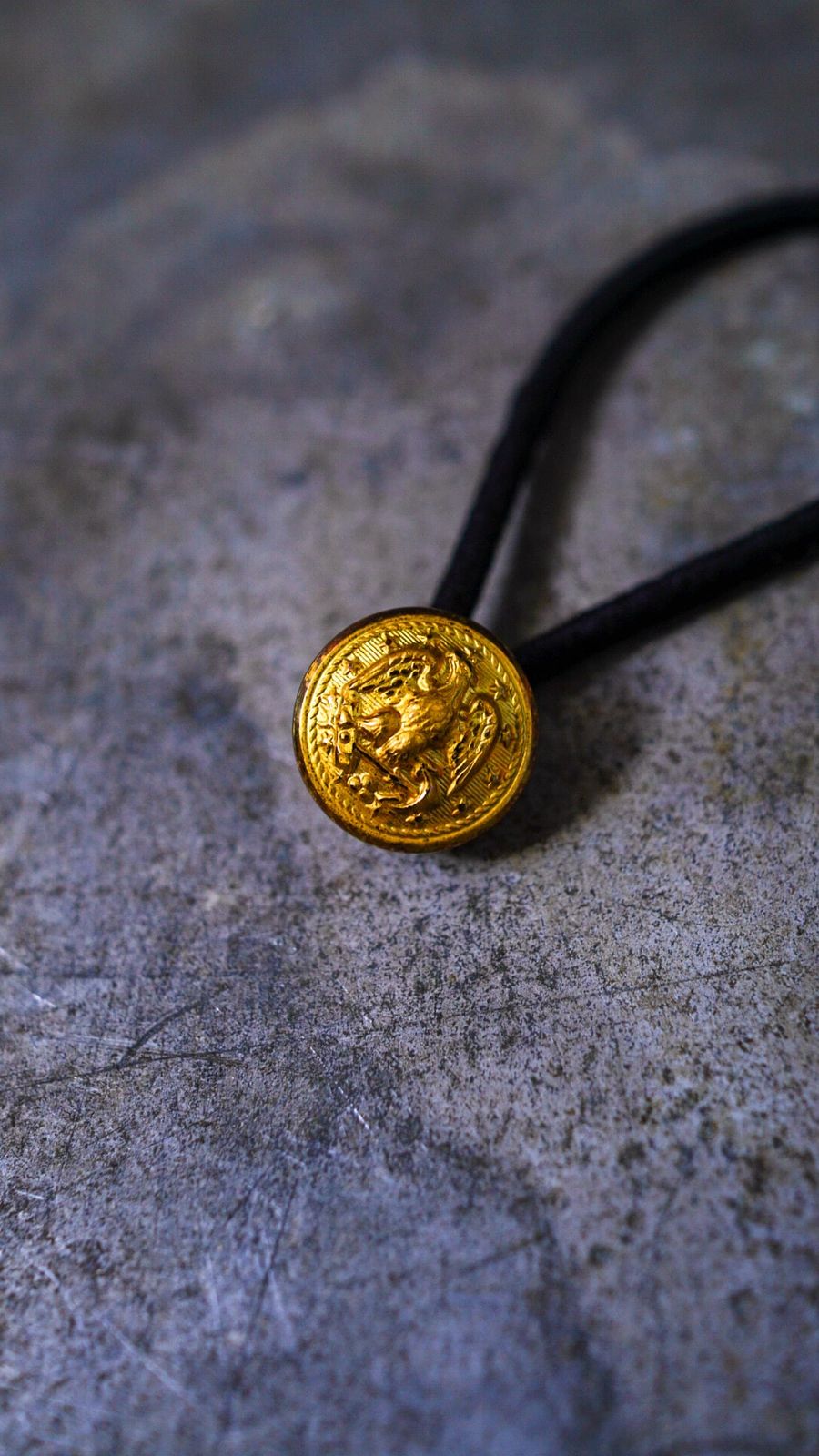 1940-1950 s BROOKS BROTHERS ブルックスブラザーズ U.S. Navy 金張り ボタン Small アメリカ海軍 USN ミリタリー 実物