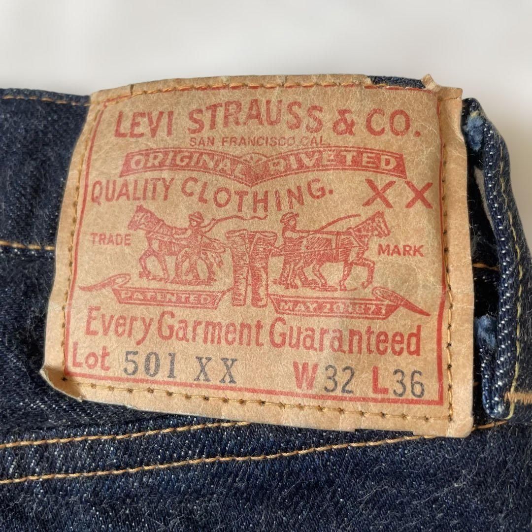 LVC リーバイス 55501 LEVI'S 501 XX W32 L32 LEVI'S VINTAGE CLOTHING - 激レア LVC SAMPLE品 LEVIS 501XX