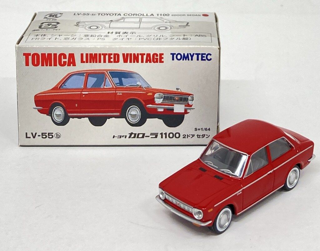 トミーテック TOMICA LIMITED VINTAGE トヨタ カローラ1100 2