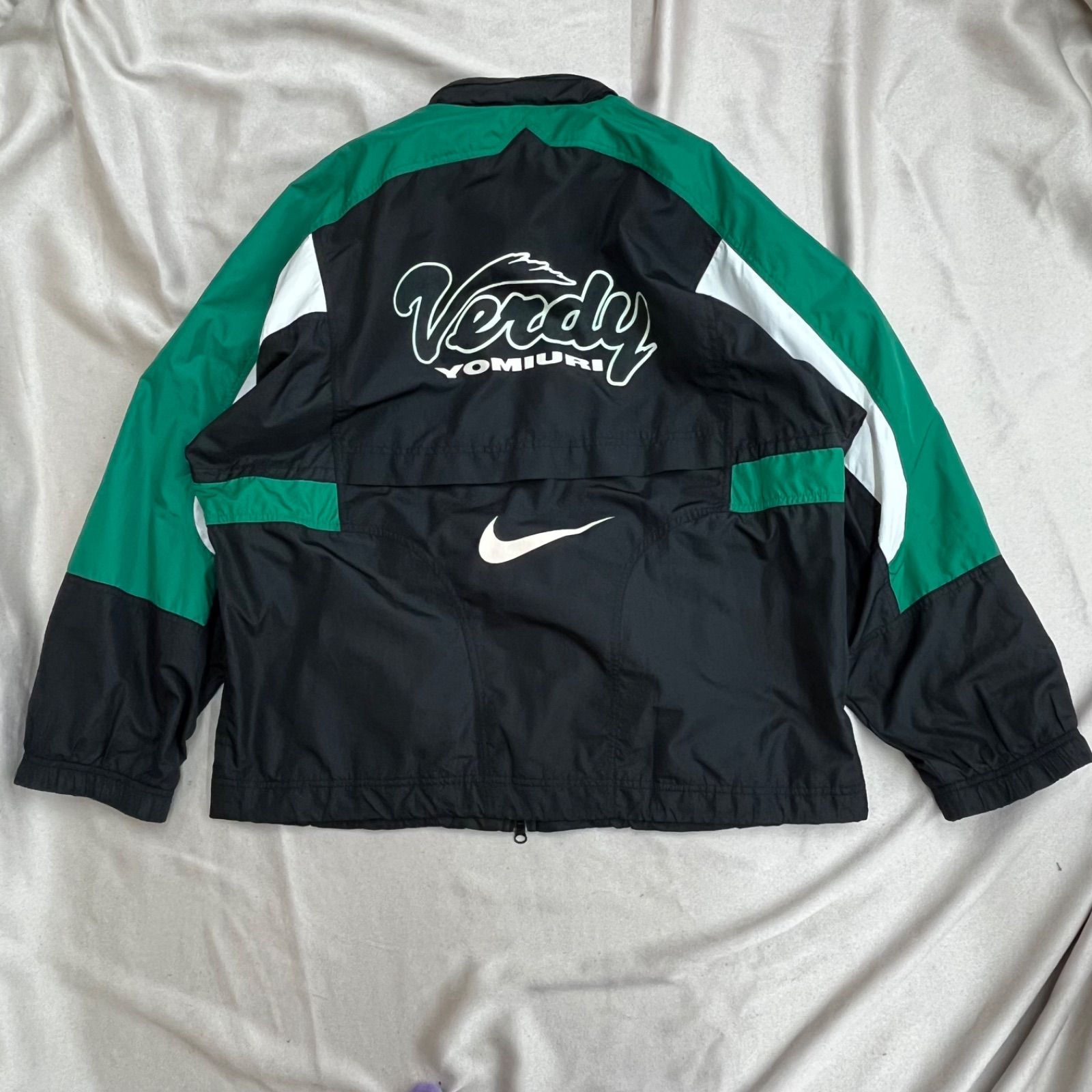 ヴェルディ 川崎 × NIKE ナイキ ジャケット L ブラック グリーン