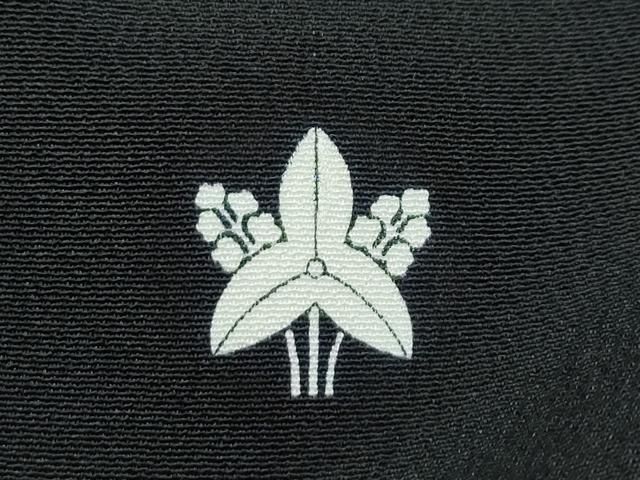 平和屋本店□極上 京友禅の第一人者 松井青々 黒留袖 駒刺繍 御所車花