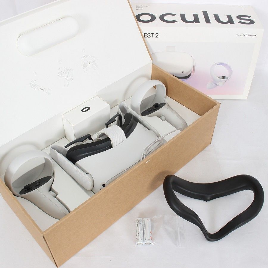 美品】Oculus Quest2 128GB VR ヘッドマウントディスプレイ ヘッド 