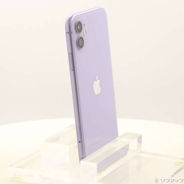 中古品〕 iPhone11 128GB パープル MWM52J／A SoftBank【258】 - メルカリ