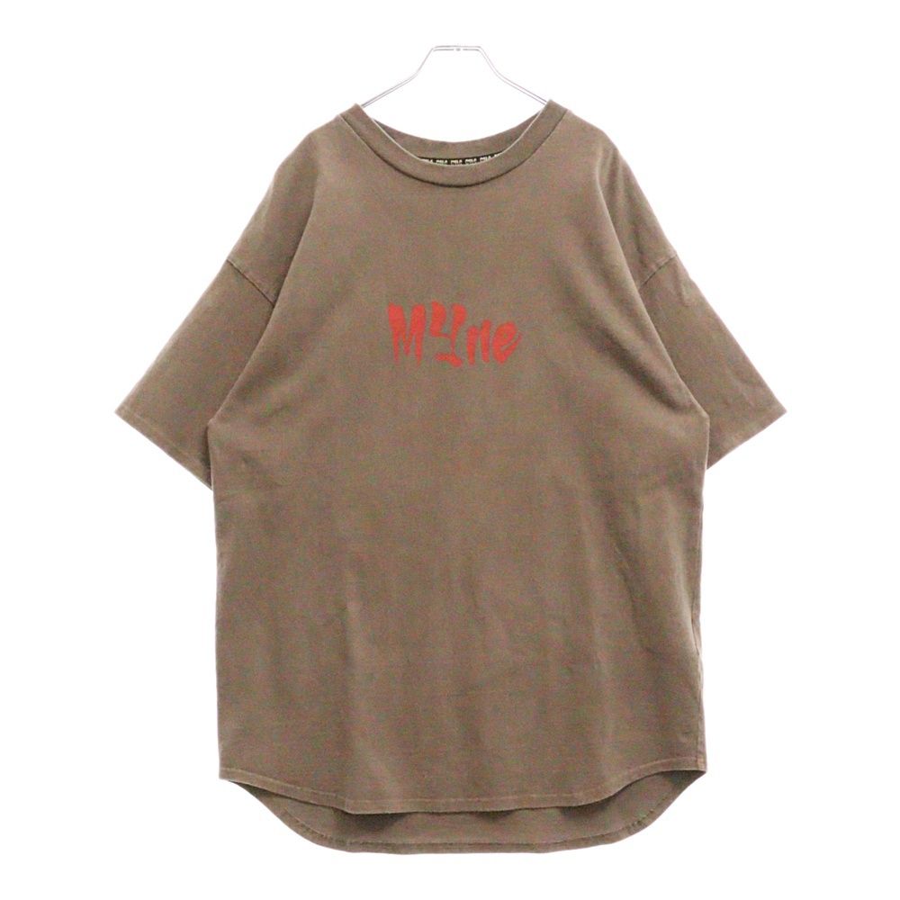 MYne (マイン) ×CVTVLIST LOGO PRINT TEE カタリスト ロゴプリント半袖