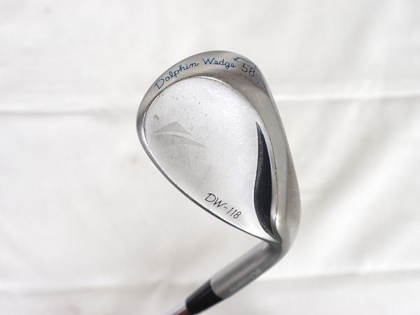 キャスコ Dolphin ウェッジDW-118 ZELOS6 52/58 セット 58度ウェッジ