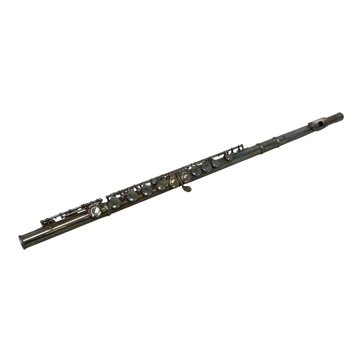 Miyazawa Flute 型番不明 フルート ハードケース付き ミヤザワ フルート 管楽器 ジャンク M10487940