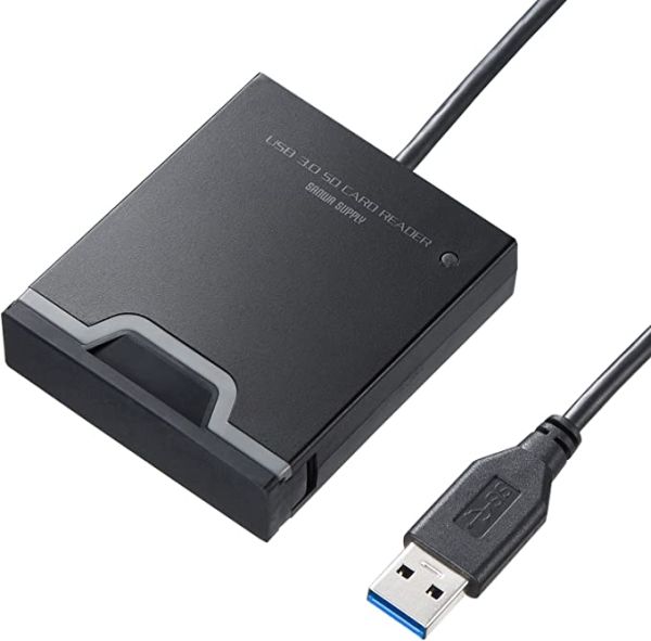 【新品・3営業日で発送】SANWASUPPLY サンワサプライ サンワサプライ USB3.2 Gen1 SDカードリーダー ADR-3SDUBKN