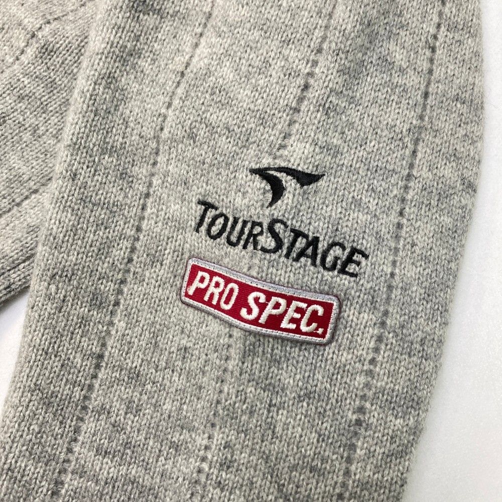サイズ：L TOUR STAGE ツアーステージ カシミヤ ニットセーター