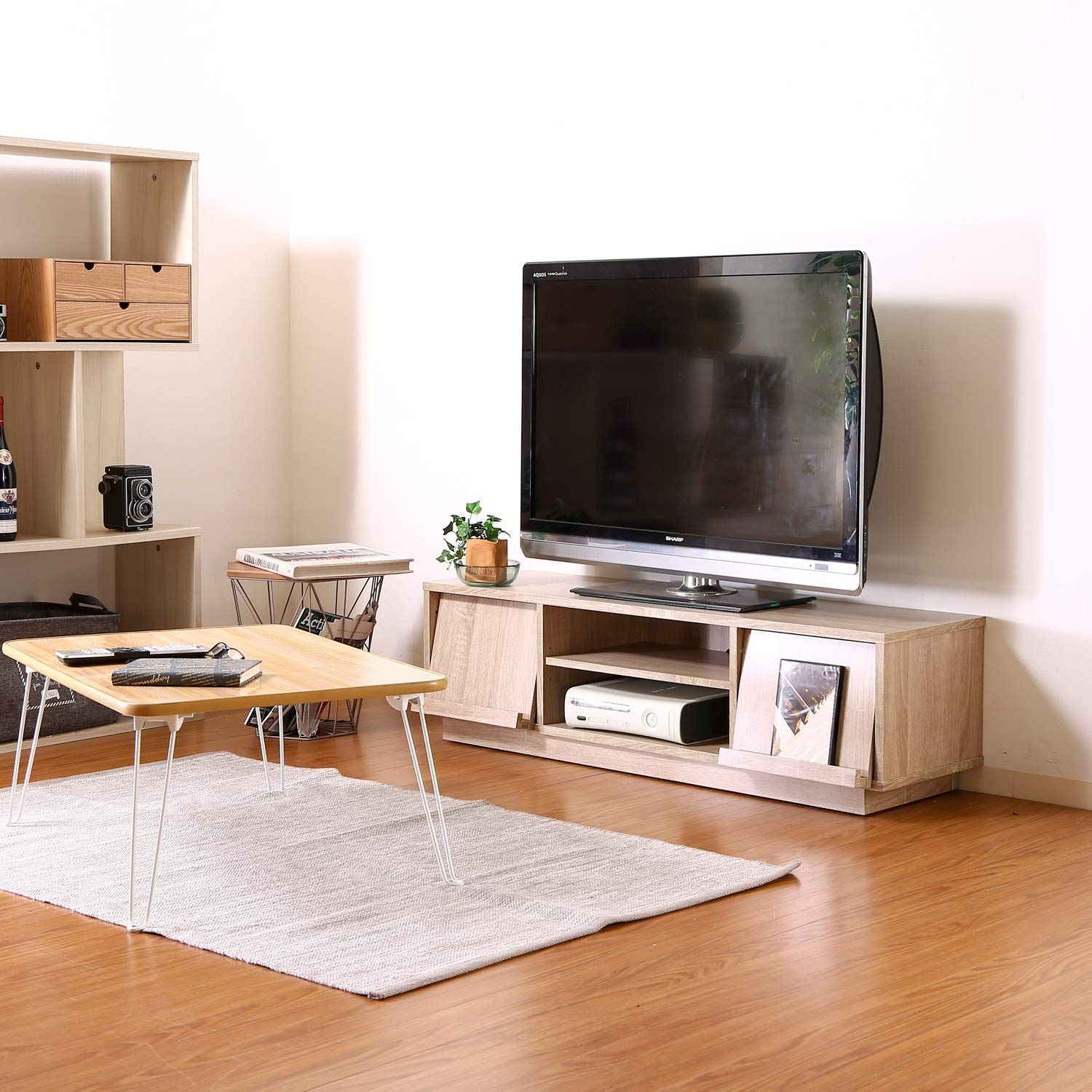 ホワイトオーク ローボード