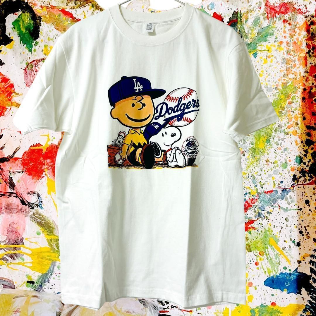 ピーナッツ スヌーピー LAドジャース ぬいぐるみ MLB正規品 大谷