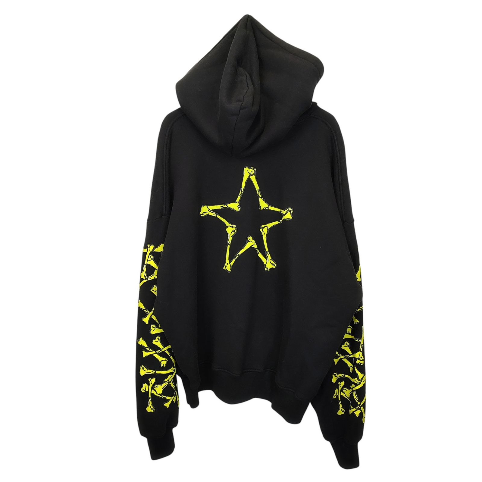 超希少 最安値 Amiri - ボーンプリント パーカー AMIRI アミリ ボーンプリント パーカー フーディ 星 コットン