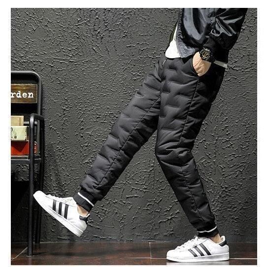 ぱんち パンツ メンズ 秋 冬 カジュアル 90 ホワイトダックダウン