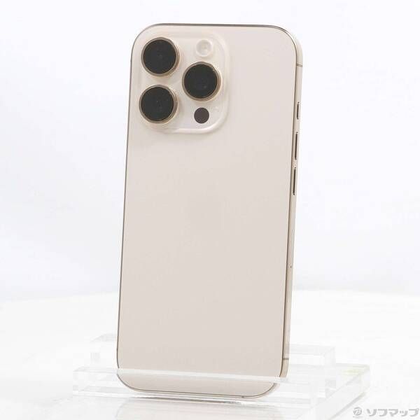 〔 品〕 iPhone16 Pro 128GB デザートチタニウム MYMX3J A SIMフリー 276