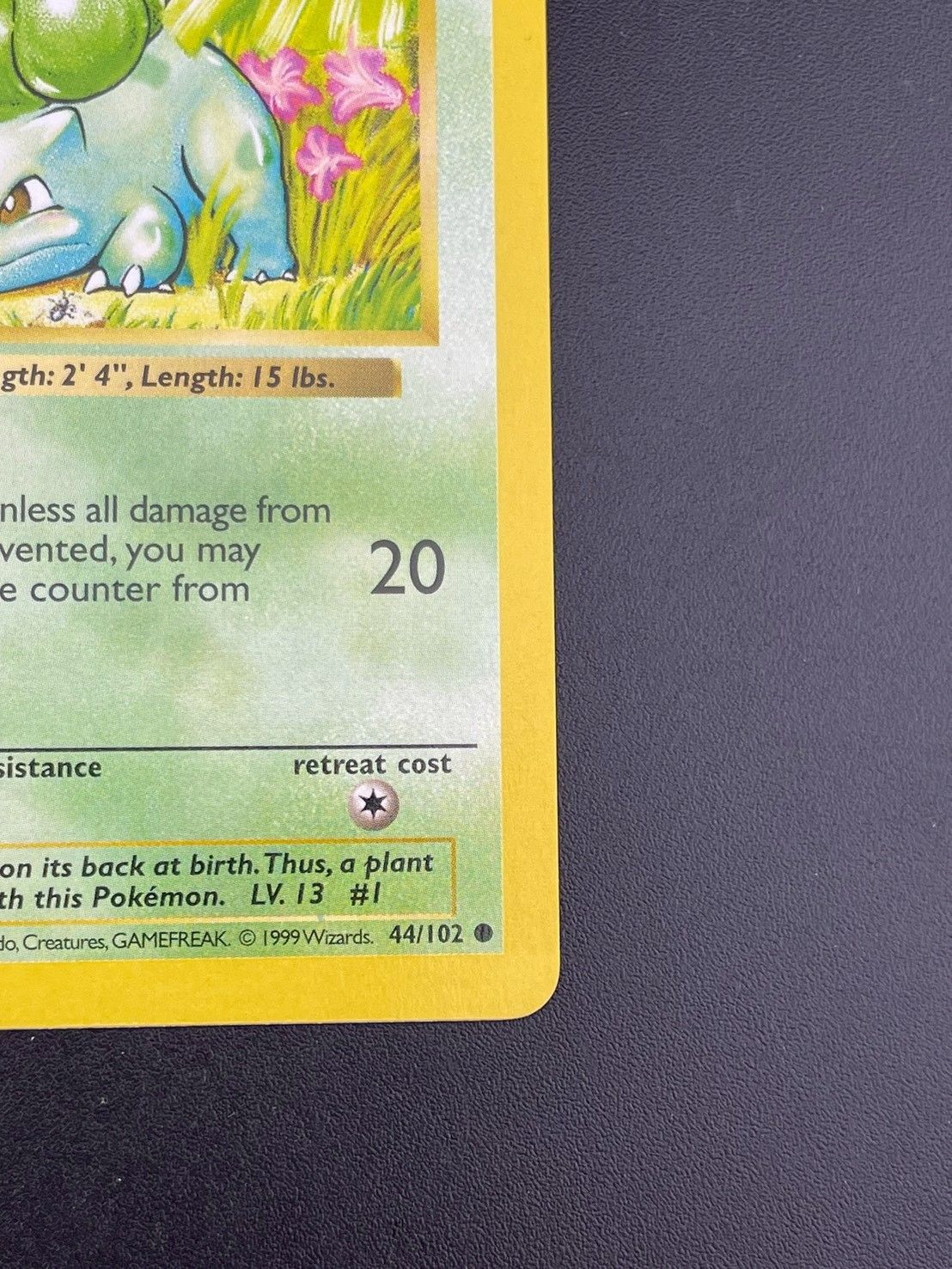 PSA1 英語版フシギダネ #44 初版 1ed 1円〜 ポケカ ポケモンカード