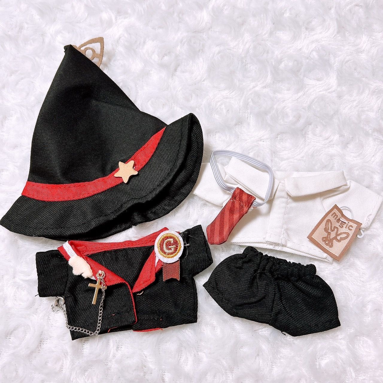 10cm】 ぬい服 かわいい ハリーポッター風 ホグワーツ 制服 お