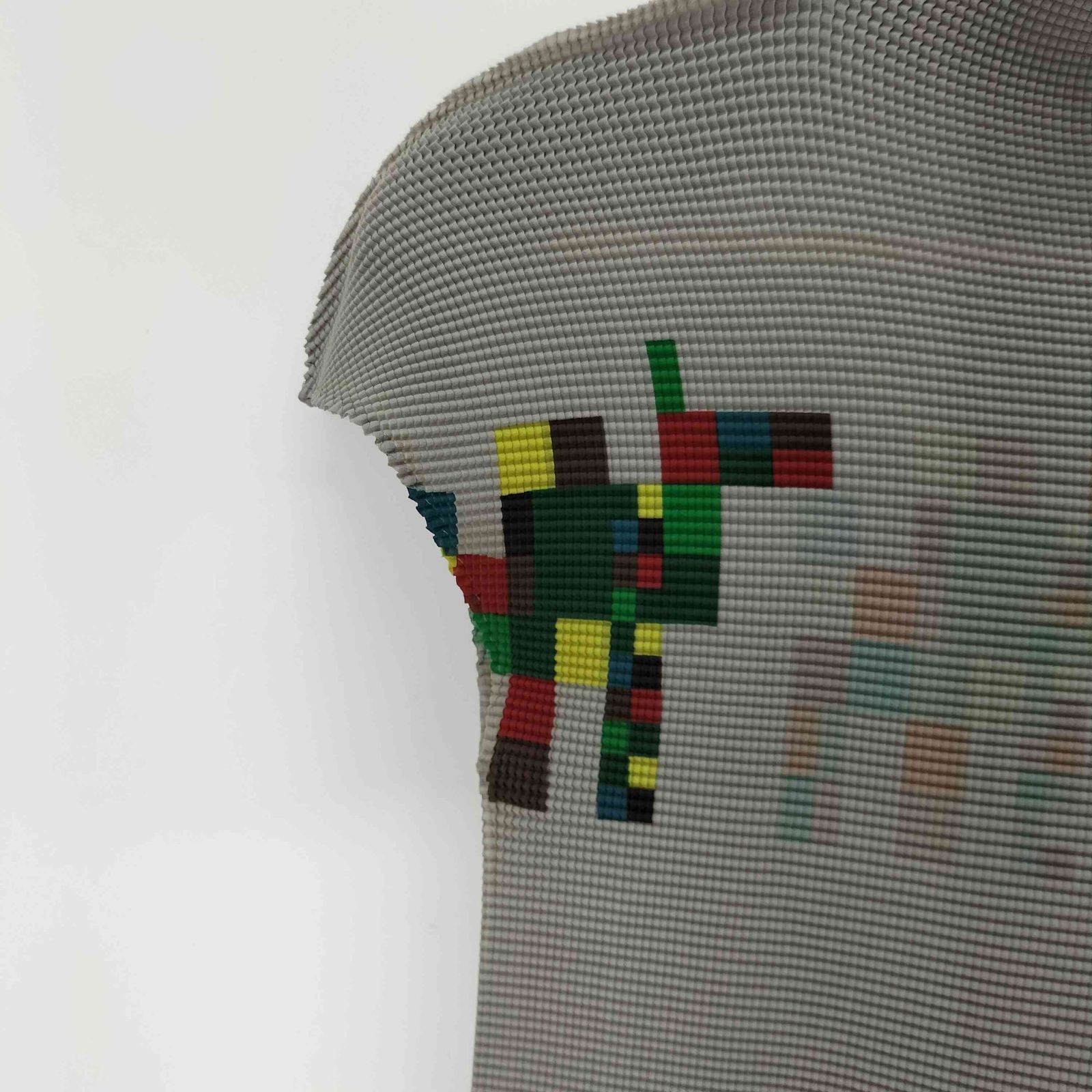 ミー イッセイミヤケ me ISSEY MIYAKE S/S ラクダ ワッフル