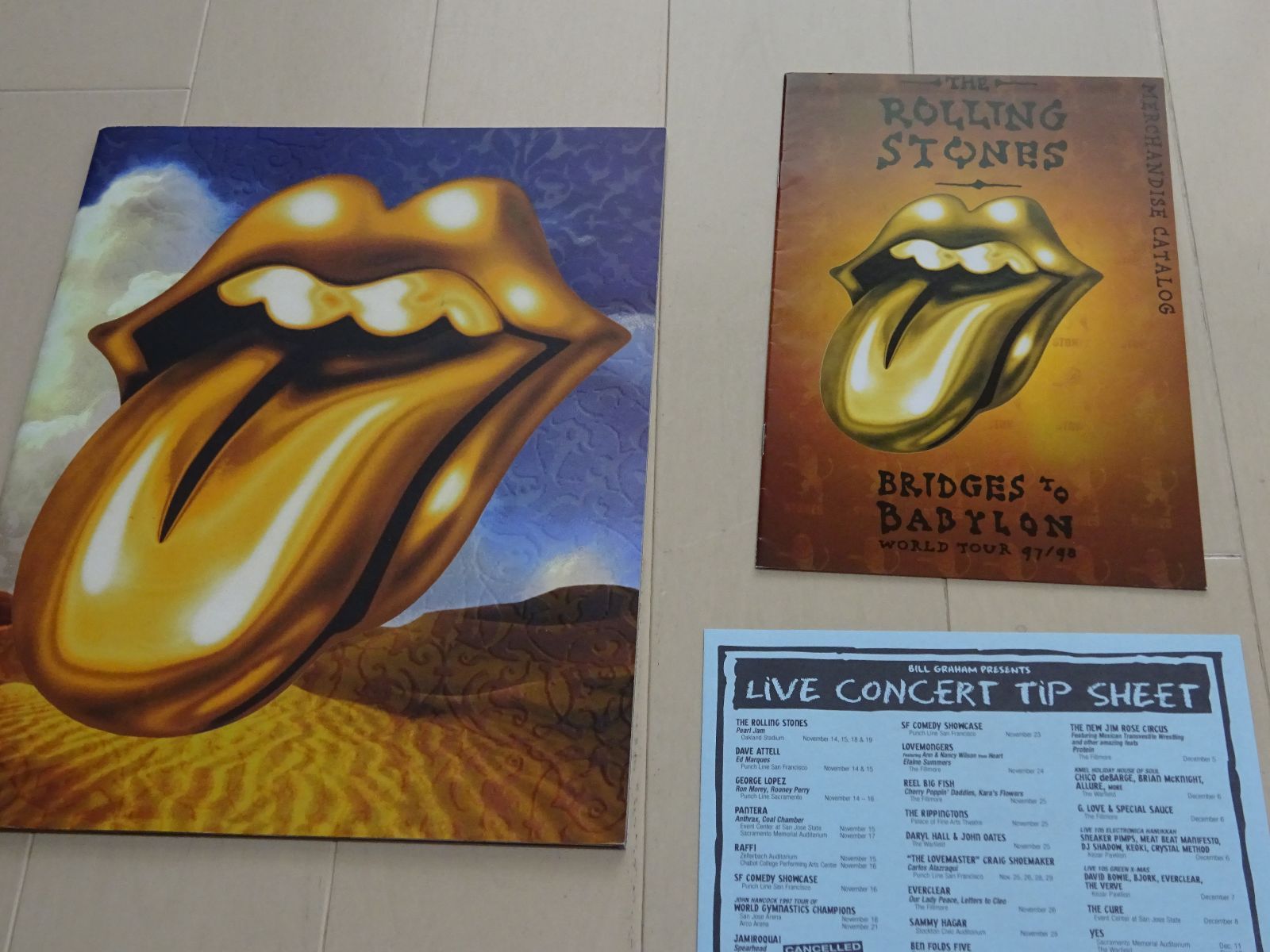 US版Rolling Stones 「Bridges to Babylonツアー」 コンサート