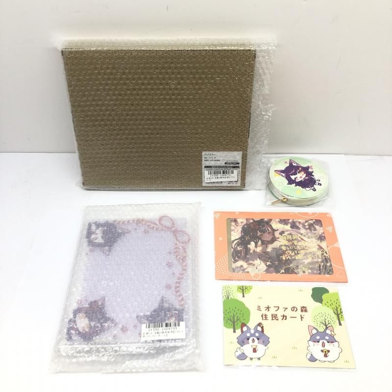中古】ボイス無し) 大神ミオ活動5周年記念グッズ 直筆サイン