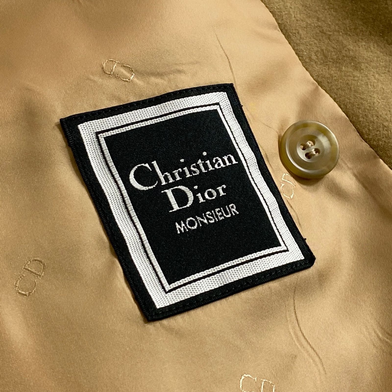 72L5《美品》Christian Dior クリスチャンディオール CDロゴボタン