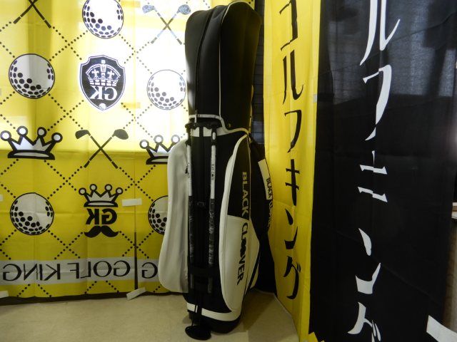 GK緑☆新品490 【キャディバッグ】 ☆ブラッククローバー☆BA5MNC16