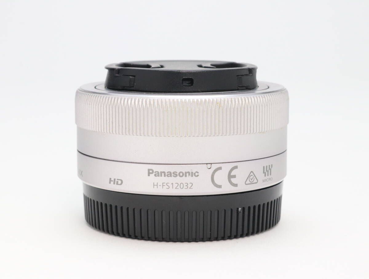  B 並品 Panasonic パナソニック LUMIX G VARIO 12 32 mm F 3 5 6 シルバー ASPH MEGA O I S H FS 12032 初期不良 可 110 121 レンズ(ズーム) カメラ
