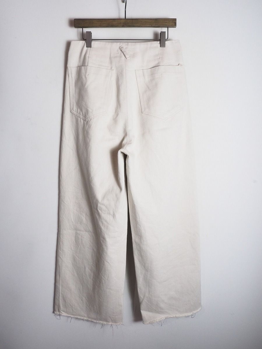 美品21SS saby サバイ TUCK BAGGY タック バギー スラックス デニム 
