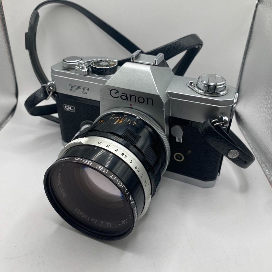 ✨昭和レトロ✨】Canon FT QL キヤノン フィルムカメラ フィルムカメラ