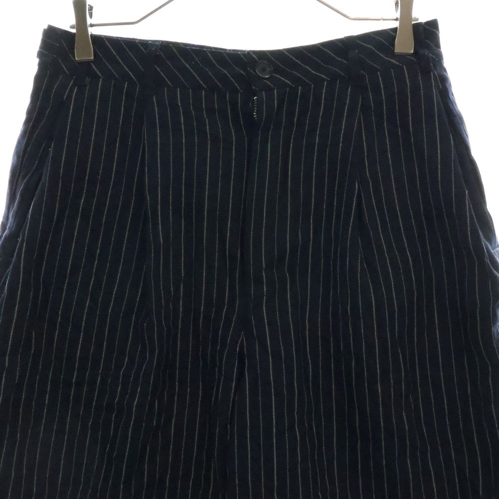 パンツ Stussy Volume Pleated Short Stripe Black ☆送料・関税込☆STUSSY☆VOLUME PLEATED SHORT STRIPE☆ (STUSSY