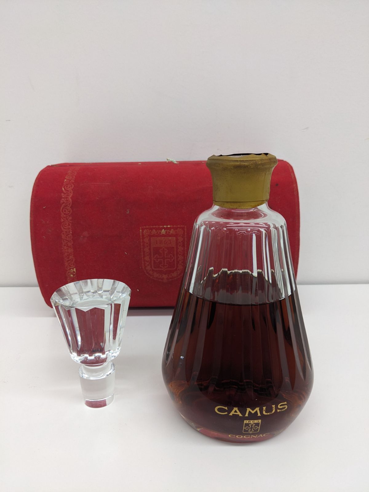 カミュ 1863 バカラクリスタル コニャック 700ml 40% 保管品 【公式通販】