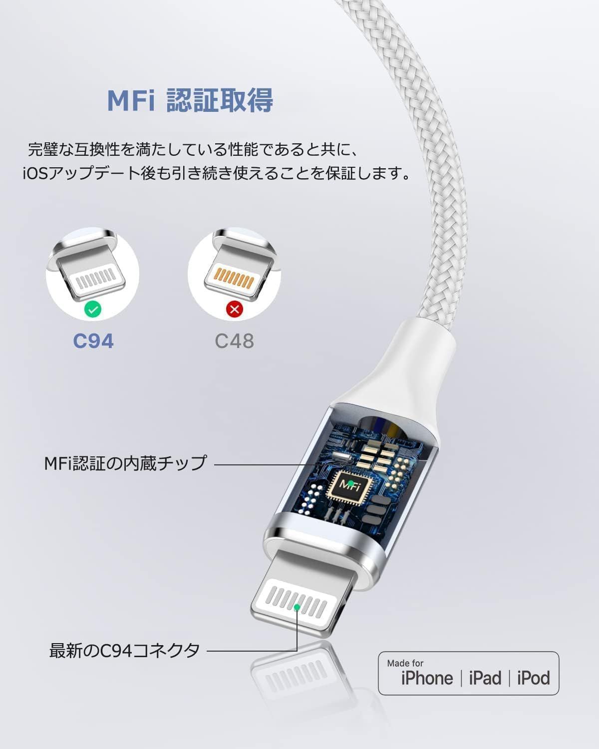 在庫セール】12 13 14 iPhone 11 iPhone 充電コード ケーブル