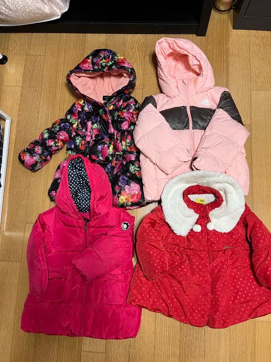 送料無料 メルカリshop取引では対象外 女の子 110サイズ 冬アウター まとめ売り