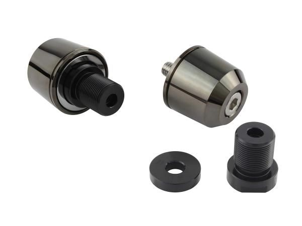 【新品・5営業日で発送】ポッシュフェイス(POSH Faith) ミドルウェイトバーエンド KAWASAKI M17 BLACKCHROM 品番:032989-66-10 カワサキヨウ M17