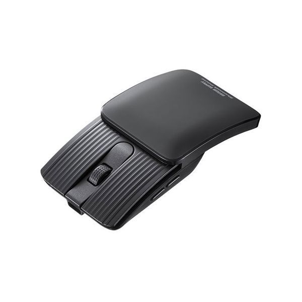 サンワサプライ 静音Bluetoothマウス 5ボタン スライドカバーで超