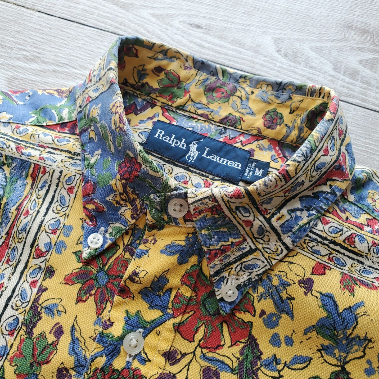 Ralph Lauren ラルフローレン□美品 90s フローラルプリント