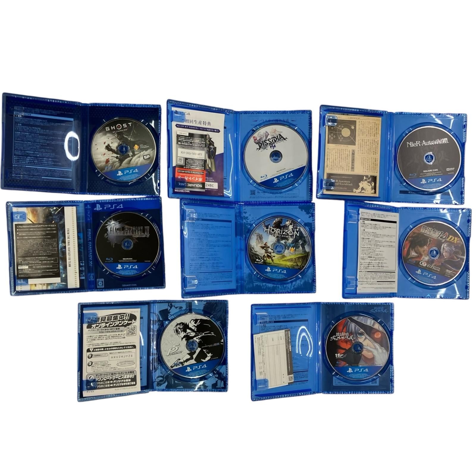 プレステ4ソフト7点纏め売り PS4ソフト まとめ売り 7本