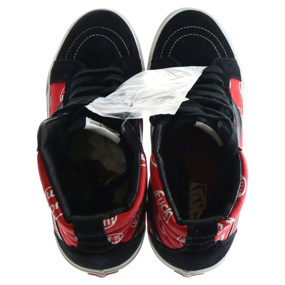 Supreme VANS Sk8-Hi ブラック/レッド Fuck Em Supreme X Vans (F#$k Em! Pack) - Releases