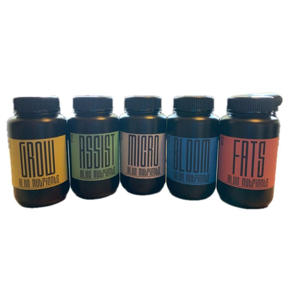 ALUS HOME アルスオリジナルニュートリアンツ 500ml×5本フルセット 水耕用