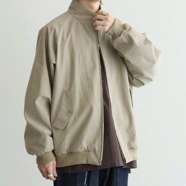 ATON エイトン 22SS 日本製 GIZA WEATHER HARRINGTON JACKET ギザ