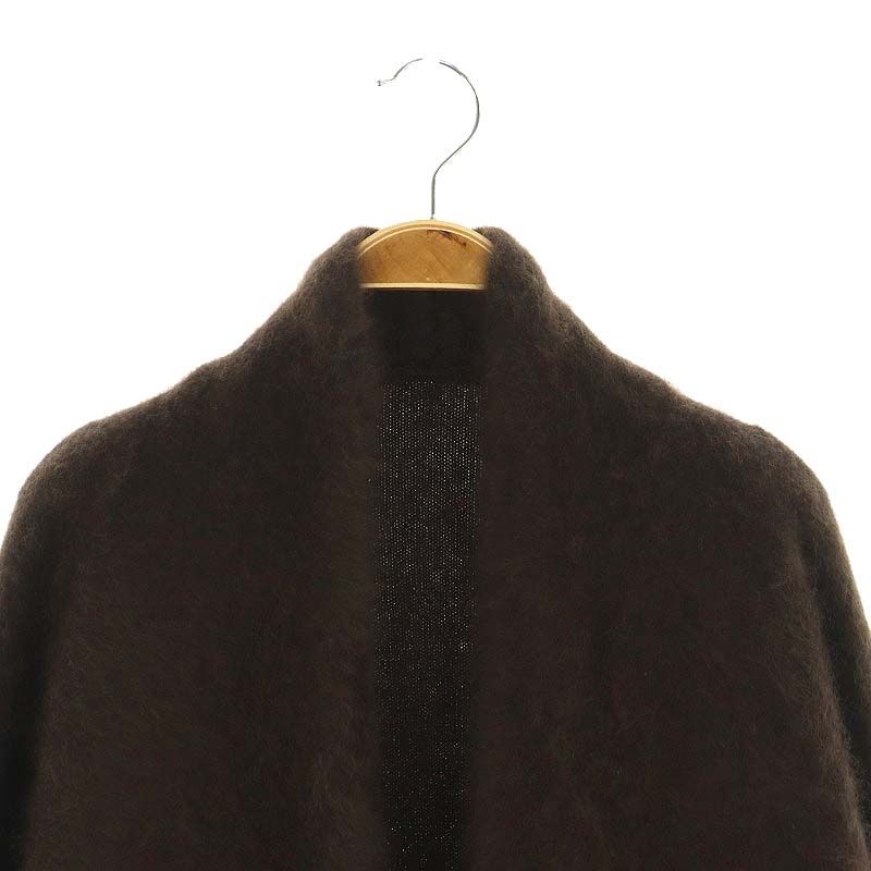 ノーブル NOBLE ラクーンニットオーバーカーディガン ファーニット