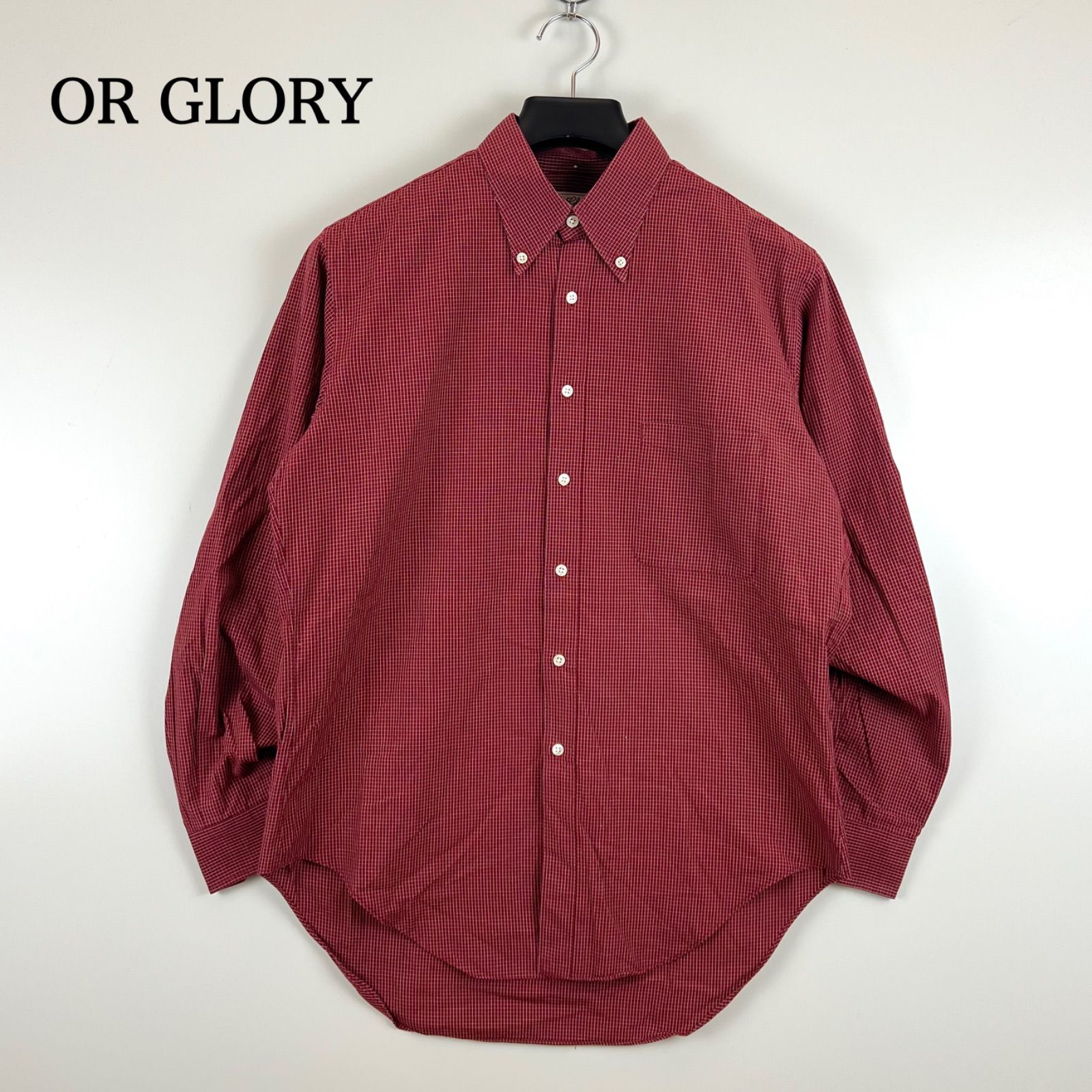 OR GLORY 90s old BD shirts M オアグローリー 初期 オールド チェック 