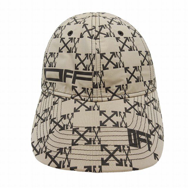 22SS オフホワイト OFF WHITE MONOGRAM BASEBALL CAP モノグラム ...