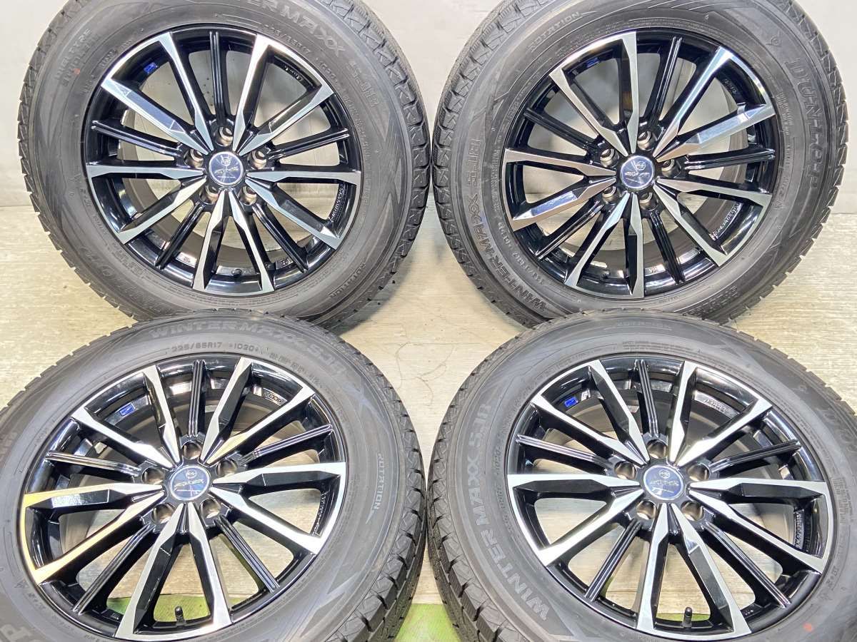 225/65R17 ダンロップ ウィンターマックス SJ8 SMACK 17x7.0 38 114.3 