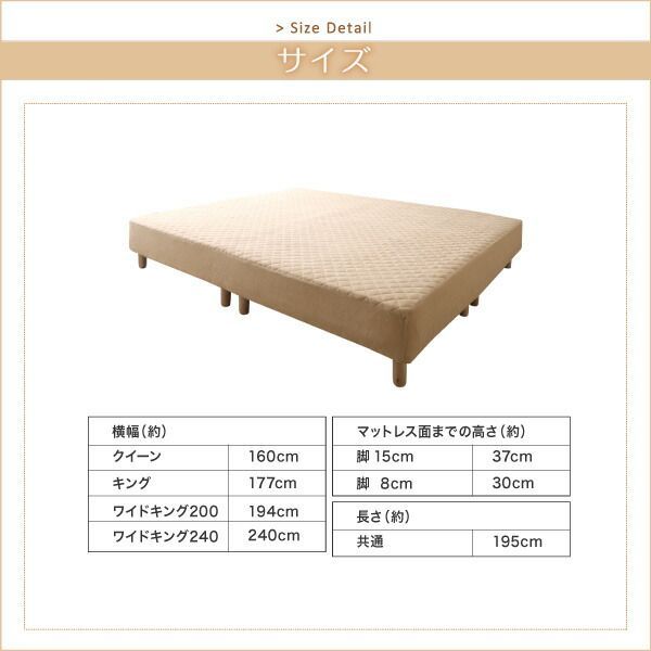 ボトムファミリーベッド スタンダードボンネルコイルマットレス付き