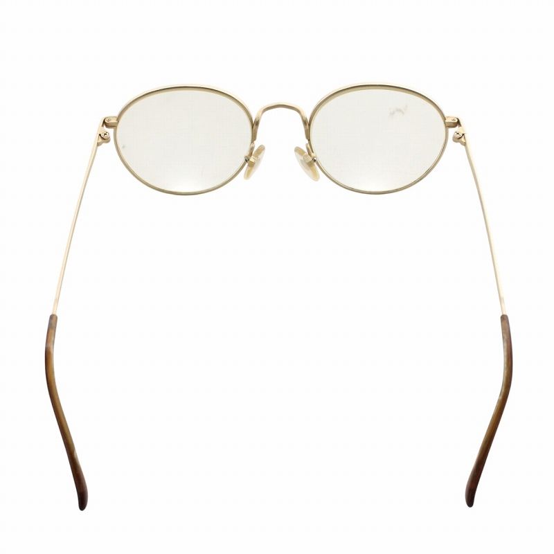 GIORGIO ARMANI イタリア 金色 眼鏡 メガネ ジョルジオアルマーニ ジョルジオアルマーニ GIORGIO ARMANI 201 メガネ 眼鏡 度入り