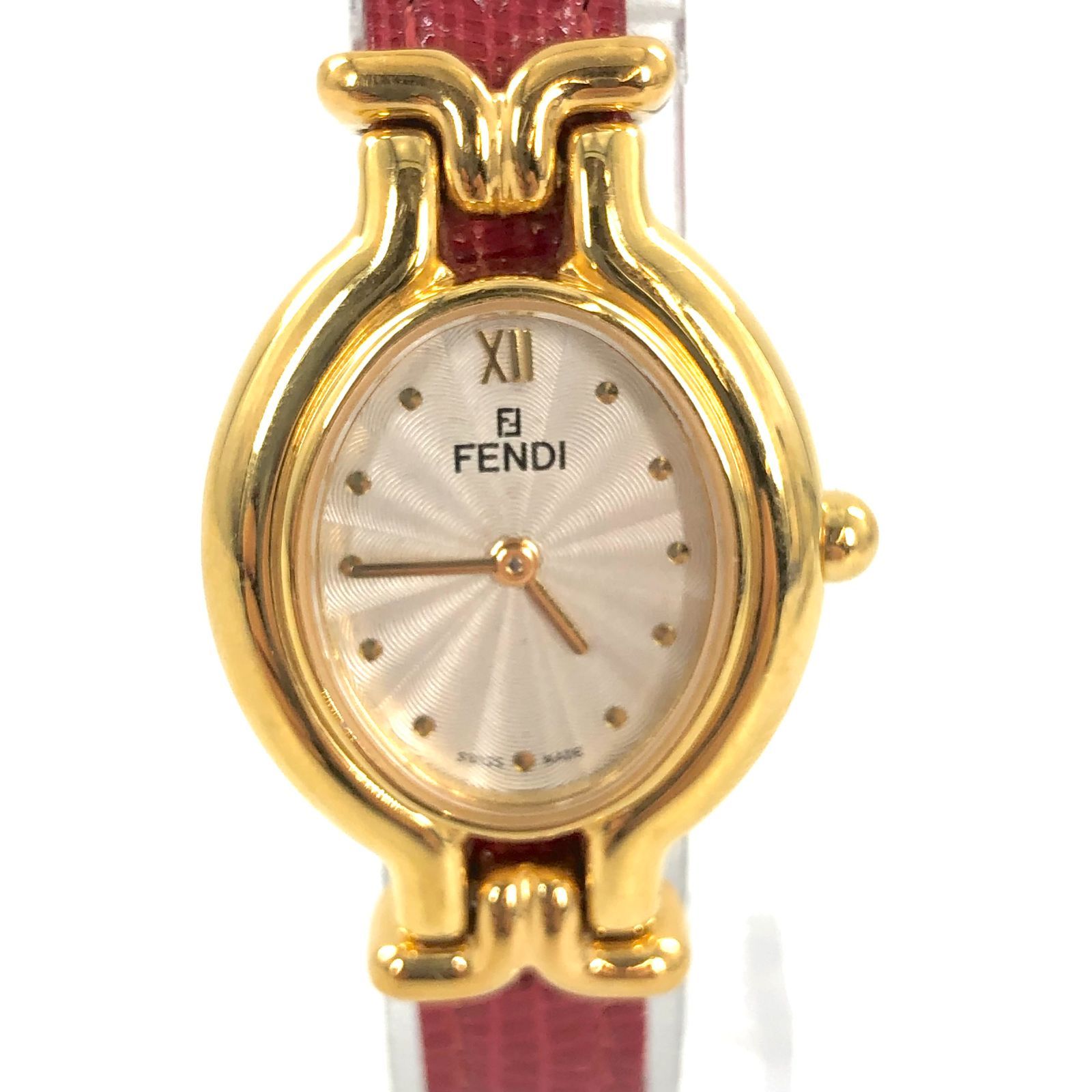FENDI フェンディ カメレオン 640L チェンジベルト レザー/QZ FENDI フェンディ カメレオン 640L チェンジベルト レザー/QZ