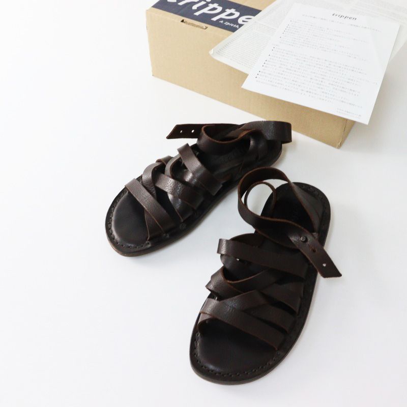 トリッペン Trippen 23.5 Malika 37 こげ茶 トリッペン Trippen 23.5 Malika 37 こげ茶 - メルカリ